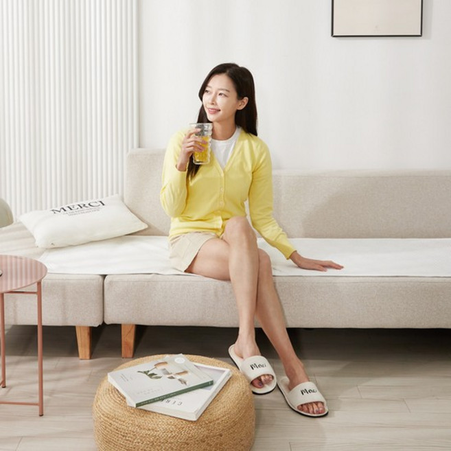 한일좋은자리 듀라론 여름 냉감 쇼파패드 쿨매트 56인용 50X190, 없음