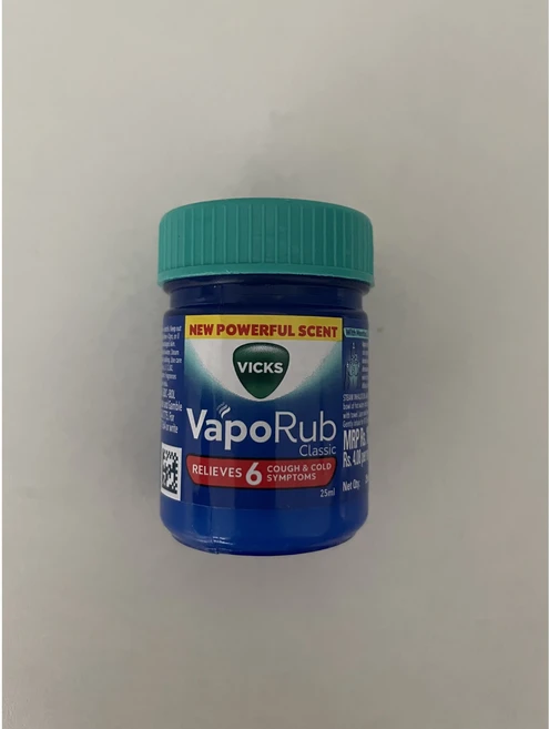 빅스 바포럽 베이포럽 휴대용 25ml 축구선수 필수품 25g vicks vaporub, 1개 - 쿠팡