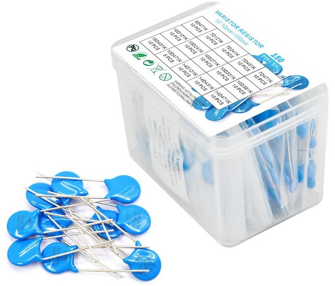 KOKISO Varistor 5 Values 50 PCS Voltage Dependent sistors Kit