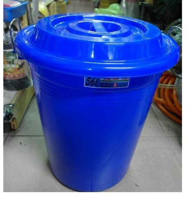 大自然 萬能桶 56L 塑膠水桶 KT-M-56, 藍色