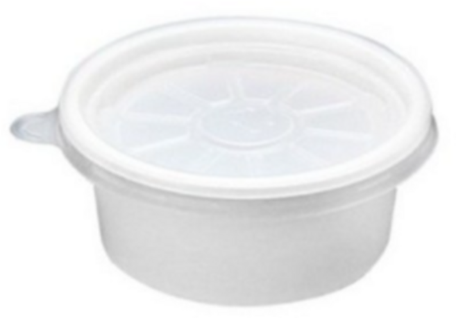 SJ 다용도컵 70 소 + 뚜껑 배달용기, 200개, 1세트