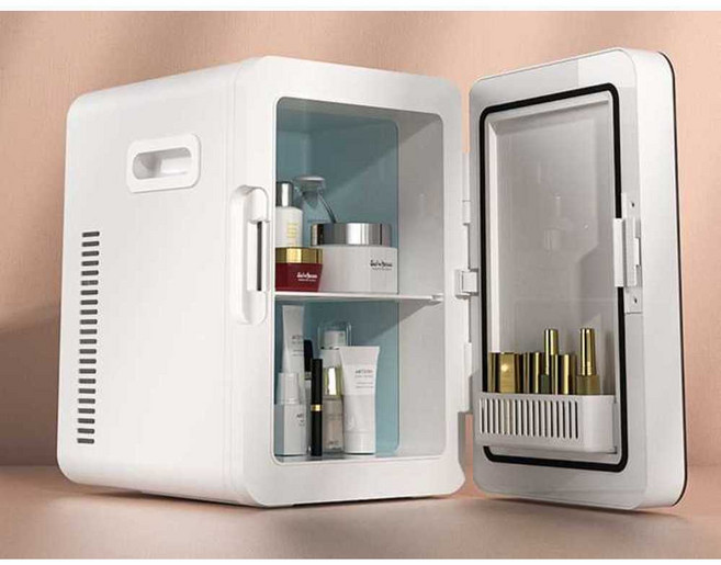 서랍형 미니 냉동고 사무실 휴게실 가정용 자취 원룸, 6L 화이트 자동차용