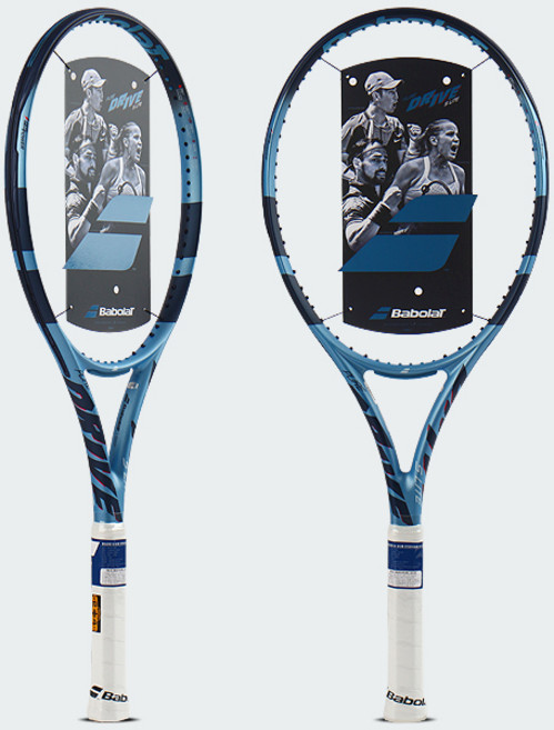 바볼랏 2025 퓨어드라이브 GEN11 테니스라켓 스트링 작업 포함, 블루, 1개, 슈퍼라이트 (255g) G1