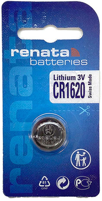Renata 시계배터리 동전 코인 버튼전지 리듐전지 3V 레나타 CR 건전지, CR1620, 1개, 1개입