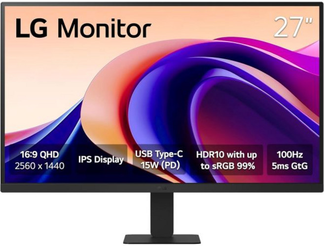 LG 27GN800-B 울트라기어 27인치 QHD (2560x1440) IPS 144Hz 1ms 게이밍 모니터 AMD 프리싱크 프리미엄 G-Sync 호환 HDR10 HDMI 디, Refresh rate - 100 hertz, 1개