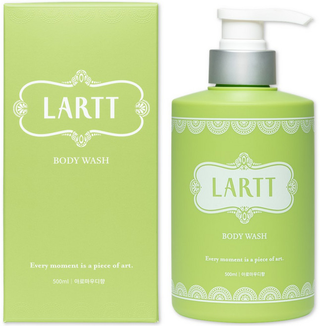 라르트 노네랄 시니어 노인냄새 땀 체취 제거 바디워시 아로마우디향, 1개, 500ml