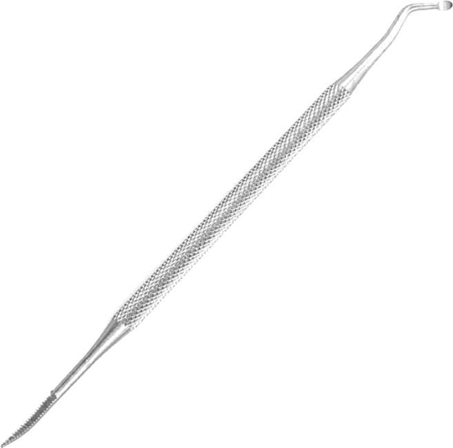 트루행센 발톱큐렛 관리 일체형, 1개, 실버