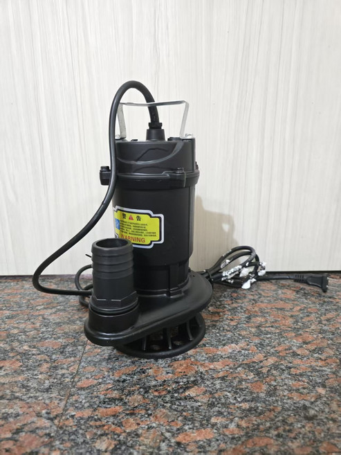 浪馳 LangWa WQD10-11-0.8 污水污物潛水泵浦 800W 揚程11m 流量10 m³/h, 1套