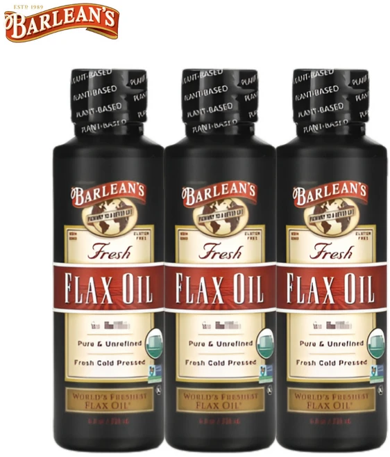 바린스 발린스 프레쉬 플랙스 플렉스 아마씨 오일 236ml 3개 - 쿠팡