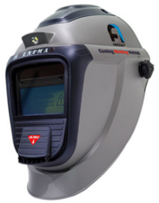 쿨링 용접헬멧 벤트마2 / 자동차 광 용접 마스크 (실버 무광), 1개