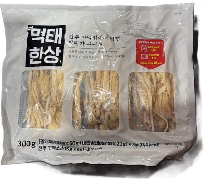 전주가맥소스 먹태한상, 1개