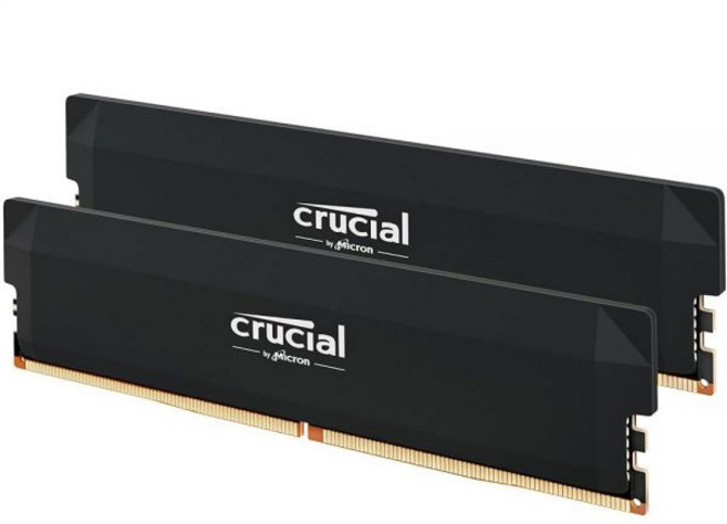 크루셜 프로 램 32GB 키트 2x16GB 6000MHz DDR5 오버클로킹 데스크탑 메모리 CP2K16G60C36U5B 130063