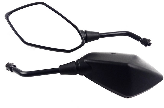 락모터스 오토바이 10mm 순정형 백미러 1세트 사이드미러 거울세트 스쿠터 바이크