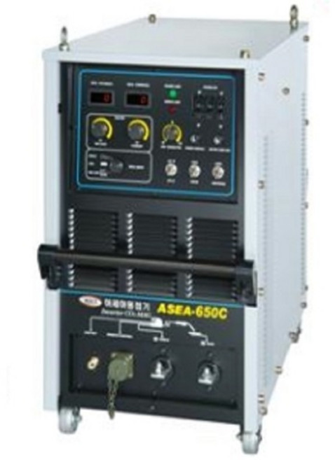 아세아 CO2인버터아크용접기 ASEA 650C(송급장치포함), 1개