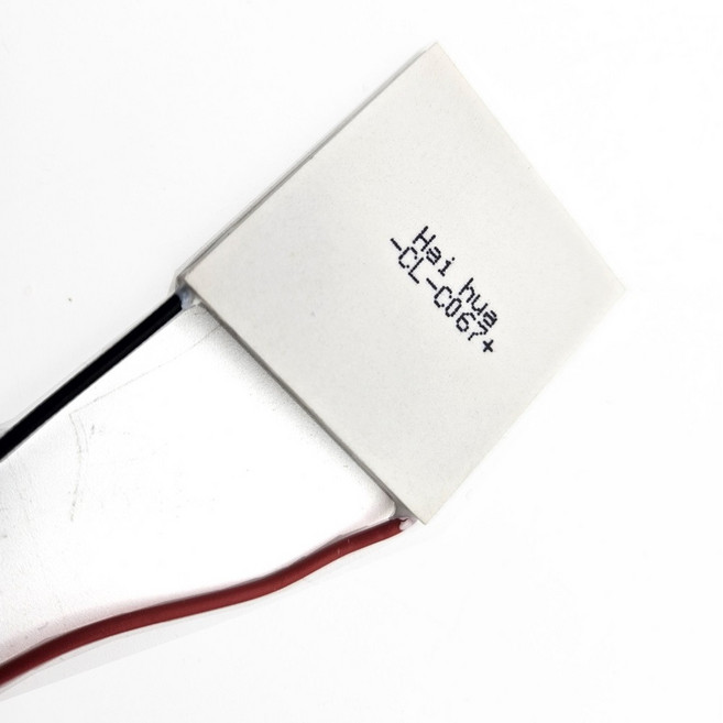 펠티어 열전소자 냉각소자 고성능 Peltier JK-PT-C067 40mm 12V 6A, 1개