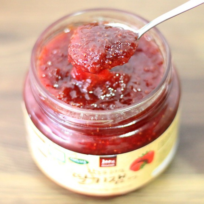 참농꾼 수제 딸기잼 과일 잼 550g x 2병, 없음, 2개