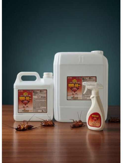 해충싹 바퀴벌레 살충제 약 모기 개미 지네 초파리 빈대 먼지다듬이 권연벌레 나방 파리 300ml 4L 20L, 1개
