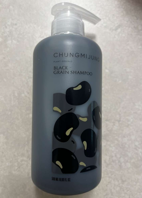 청미정 흑곡 샴푸 500ml CHUNGMIJUNG 지성두피유분제거 자연유래성분천재샴푸 기름종이샴푸 Black Grain Shampoo, 3개