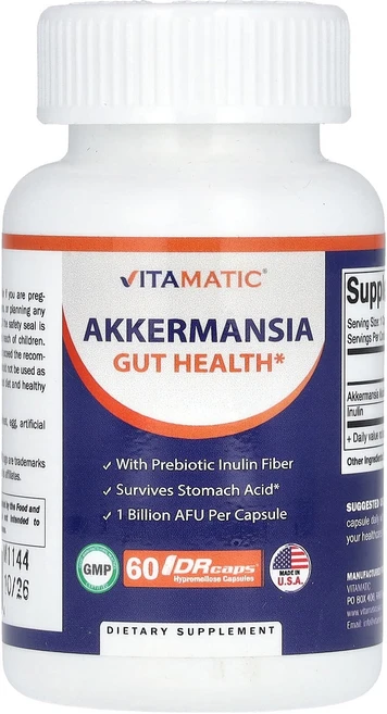 몸관리하세요 겨울입니다 Vitamatic 아커만시아 DRcaps 60정 특별관리진행 - 쿠팡