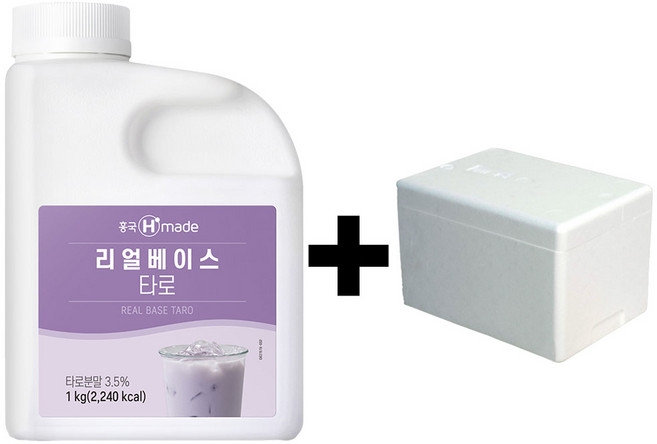 흥국 리얼베이스 타로 1kg (아이스박스 배송), 1개