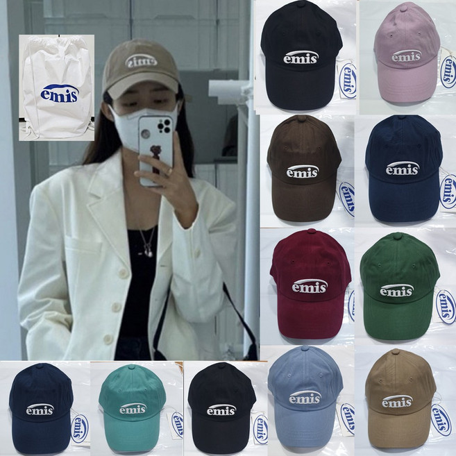 국내매장판정품 EMIS 이미스 모자 뉴로고 이미스 볼캡(25년리뉴얼) + 이미스리유저블쇼핑백
