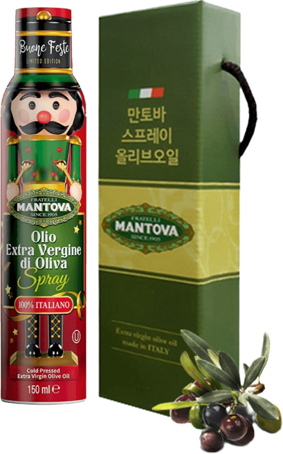 만토바 엑스트라버진 올리브오일 스프레이 크리스마스에디션