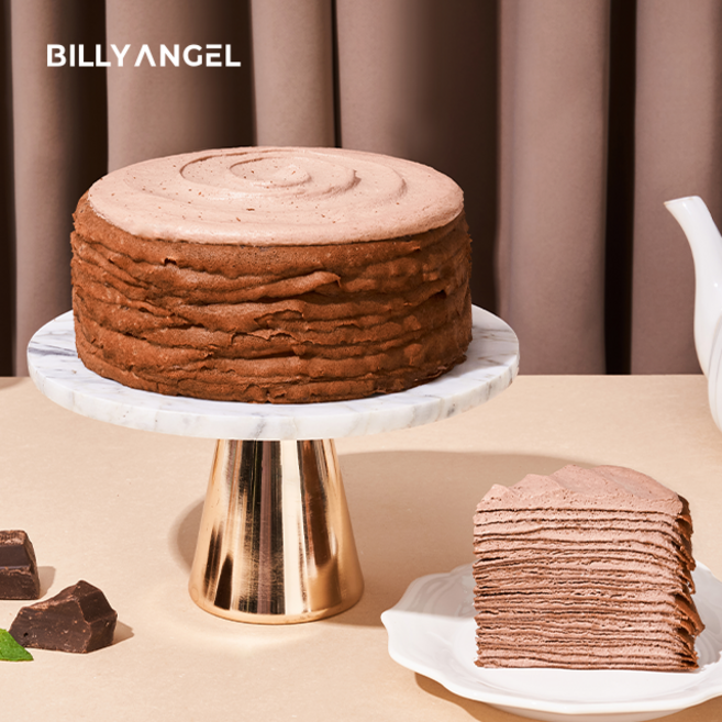빌리엔젤 초코 크레이프 케이크, 1개, 608g