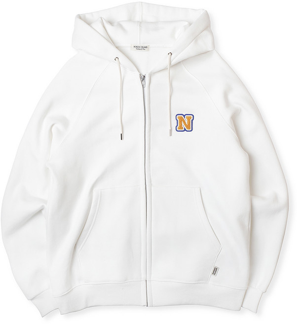 노르딕아일랜드 N로고 후드집업