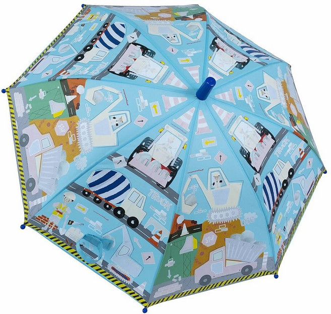 [ 1159109 ] 플로스 & 록 건설 색상 변경 우산 높이 66cm(26인치) 비 오는 날