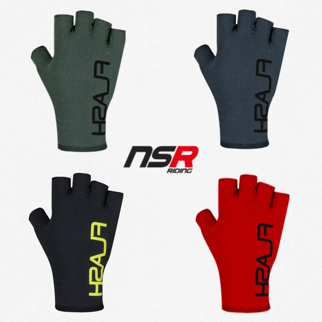NSR 플래시 리플렉티브 에어로 자전거 반장갑 남녀공용 봄 여름 가을 라이딩 장갑, 딥브라운, 1개