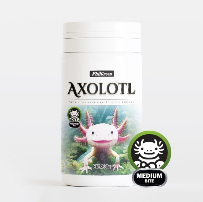 필그린 아홀로틀 우파루파 사료 M 300ml, 200g, 1개