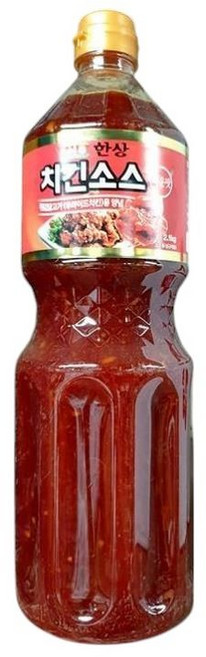 식자재 유통 도매 유통 치킨소스 매운맛 HS 2.1Kg 1개, 1