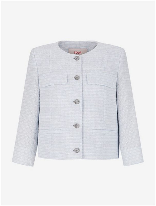 숲 라운드넥 트위드 재킷 (SA4JKM3)