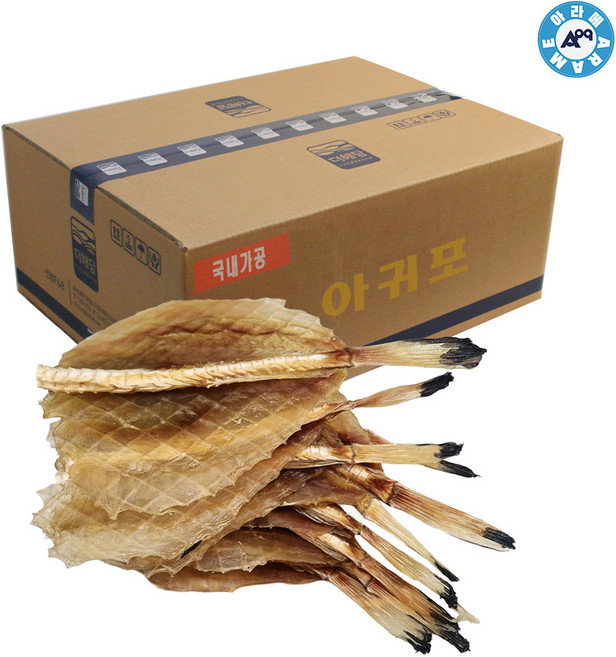 아라메 통마리 아귀포(국산) 10kg, 1박스, 10