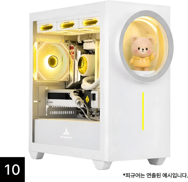 2위 - 제이티 피규어전시 PC l 마이박스 (무선), WIN11 Home, 1TB, 32GB, 지포스 RTX 507