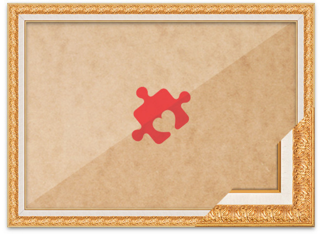 퍼즐액자 49x68 고급형 매트골드, 옵션선택, 1개