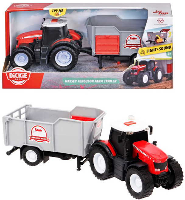 디키 매씨 퍼거슨 팜 트레일러 농장 트랙터 완구 장난감