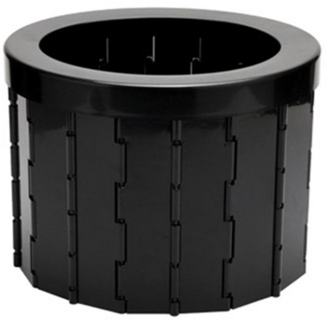 휴대용 이동식 캠핑용 접이식 변기 화장실, 1개