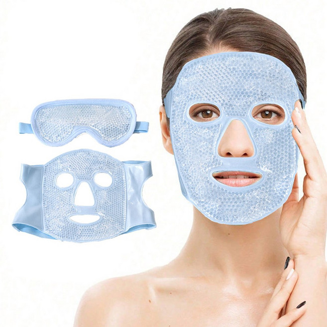 엠엔피 얼굴 아이스팩 냉온겸용 2종, 블루