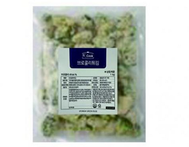 브로콜리튀김 하늘푸드 냉동, 1개, 1kg
