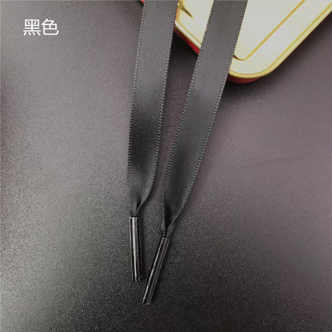 黑色緞帶鞋帶