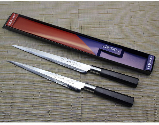 일천도 이도기리 사시미칼 좌수도 220mm 연마 회칼 일식