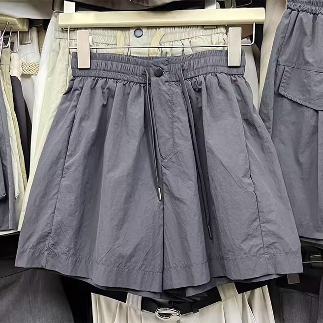 엘바리스 여성 바스락 카고 반바지