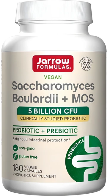 재로우 사카로미세스 보울라디 + MOS 유산균 베지 캡, 180정, 1개 - 쿠팡