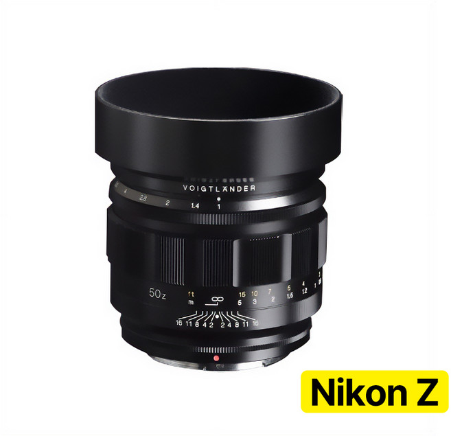 [정품등록시 5만 포인트 3년 보증] 보이그랜더 NOKTON 50mm F1.0 니콘 Z렌즈