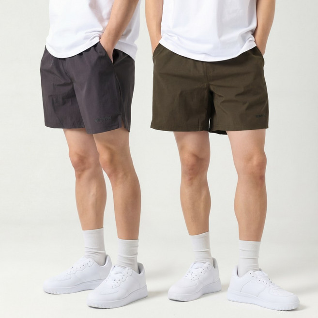 오로꼬 1+1 남자 아이스 액티브 쇼츠 쿨링 여름 데일리 반바지