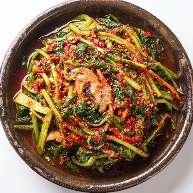 숲하우스 100% 국산재료 전라도식 열무 자박이 짜박이 열박 아삭 김치, 1개, 3kg