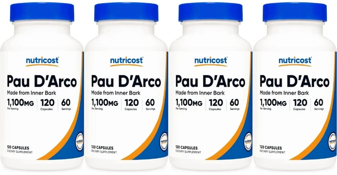 뉴트리코스트 포다르코 1100mg, 4개, 120정 - 쿠팡