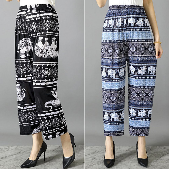 (큰손할인) 코끼리쿨팬츠 찰랑 여름 촌캉스룩 바지 k2s+599lD