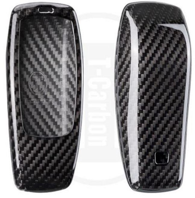 [모터스파이] 벤츠 호환 A클래스 오리지널카본 드라이타입 스마트키 케이스 키홀더 커버 W177 W176, A TYPE (신형)